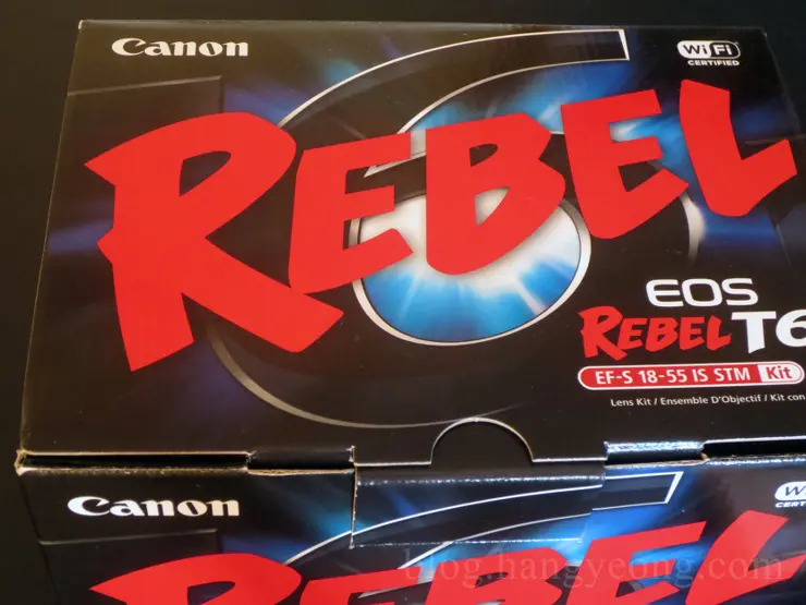 Canon EOS REBEL T6i (750D) Box Opening 박스 개봉기