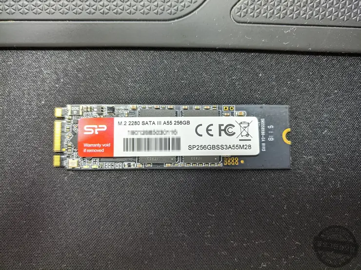 Silicon Power 실리콘파워 SSD(M.2 2280 SATA III A55 256GB) RMA 후기 (Feat. 한국 서울 센터)